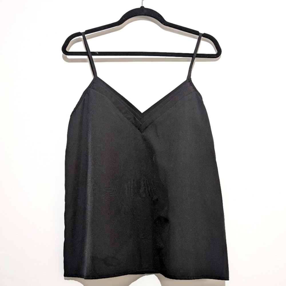 Chic Black Camisole Top